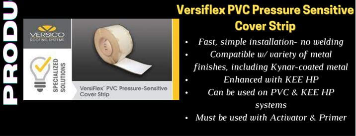 Versiflex PVC Pressure Sensitive Cover Strip